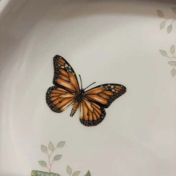 Lenox Butterfly Meadow Floral Serving Bowl - White and Multicolor - Picture 11 of 15